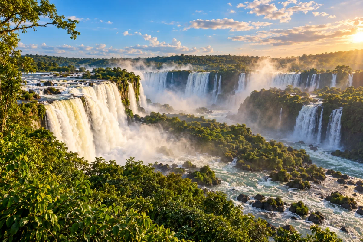 Cataratas do Iguaçu em Foz do Iguaçu